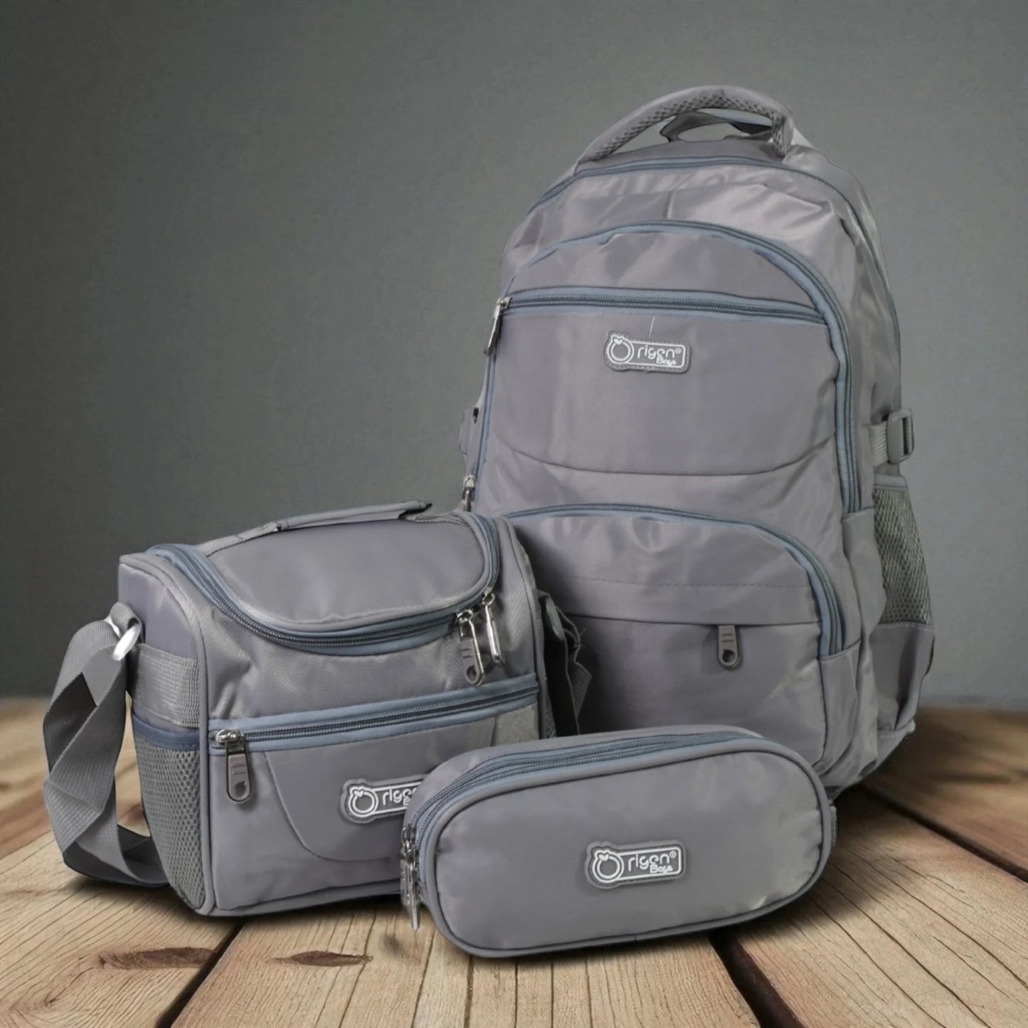 Nuevo Origen Bags 3x1: maleta, cartuchera y lonchera