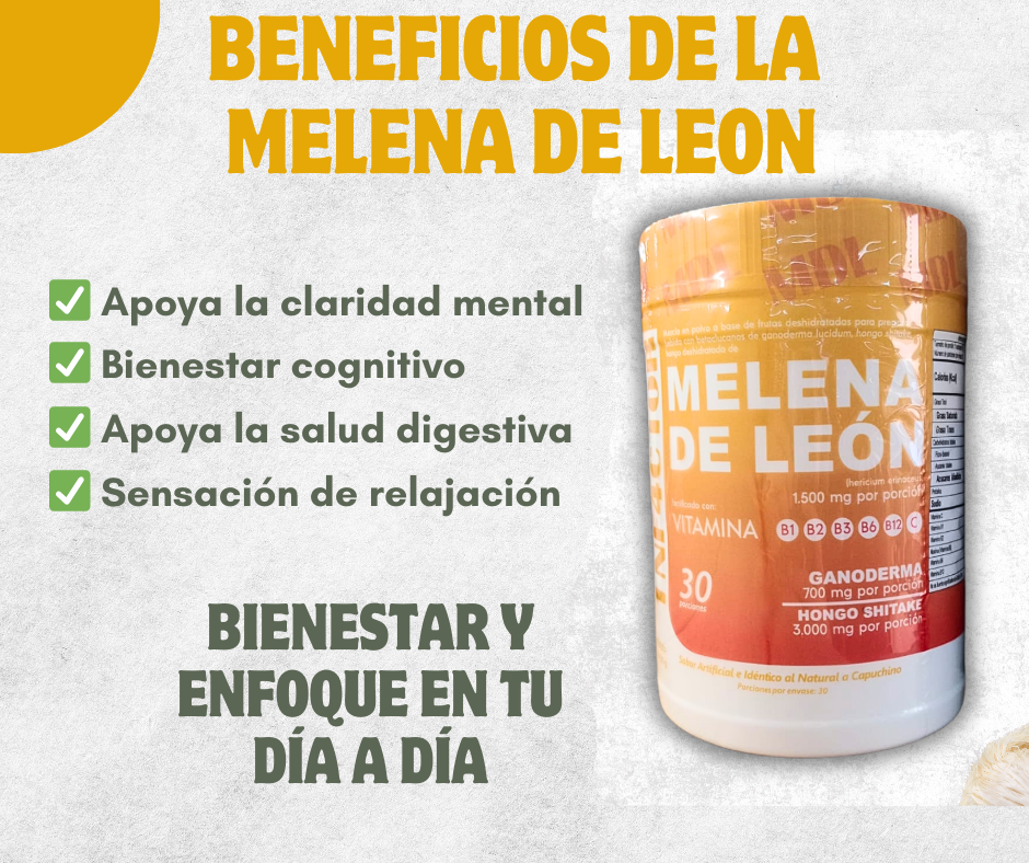 Nuevo VitaLion - Melena de León Orgánico Premium