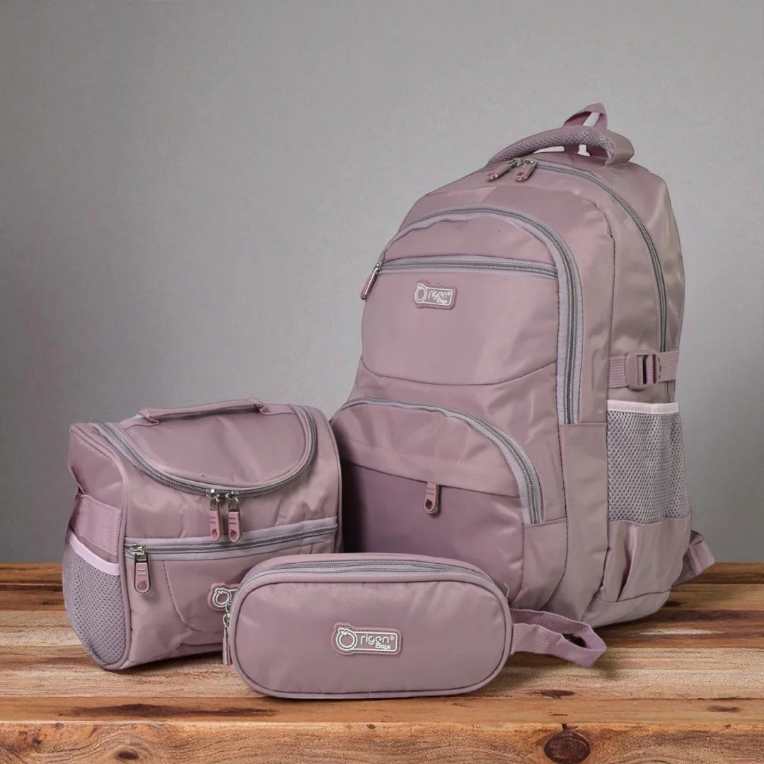 Nuevo Origen Bags 3x1: maleta, cartuchera y lonchera