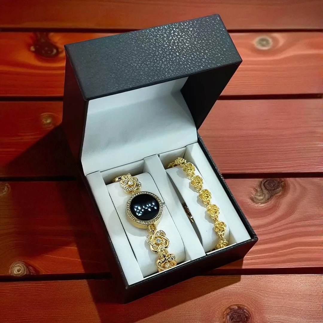 Nuevo Reloj Luxur LED con pulsera de lujo + obsequio estuche original