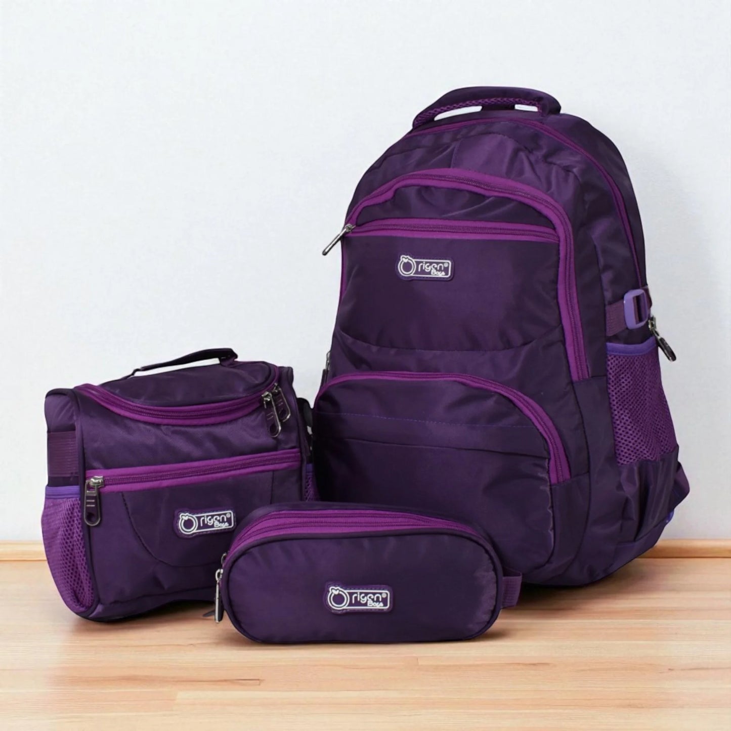 Nuevo Origen Bags 3x1: maleta, cartuchera y lonchera