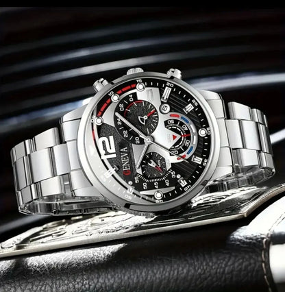 Set de Lujo Geneva™ (Reloj + pulsera + cadena)