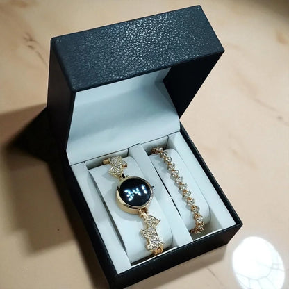 Nuevo Reloj Luxur LED con pulsera de lujo + obsequio estuche original