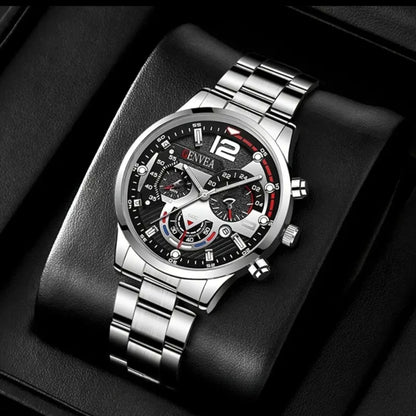 Set de Lujo Geneva™ (Reloj + pulsera + cadena)