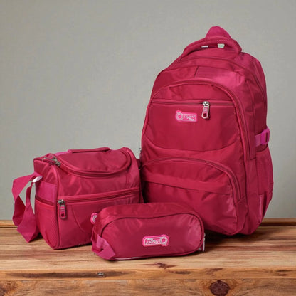 Nuevo Origen Bags 3x1: maleta, cartuchera y lonchera